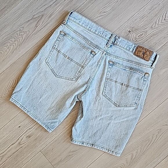 U.S. Polo Assn. Light Blue Jean Shorts - Picture 8 of 15